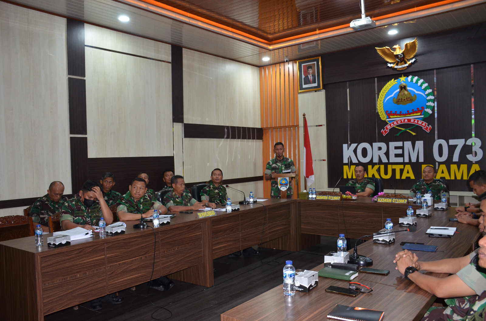 Persiapan Lomba Satuan Sejati, Korem 073/Makutarama Gelar Paparan